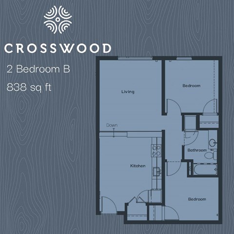 Crosswood | Two Bedroom  B